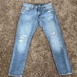 Levi's Men's Slim Straight Jeans - Light Blue Denim